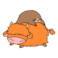 sloth and highland cow | Teevron