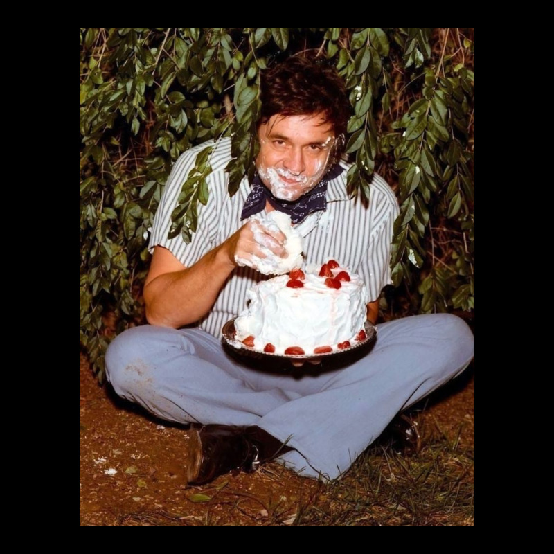 Johnny Cash Eating Cake In A Bush Urban Hoodie by linhVisuals | Teevron