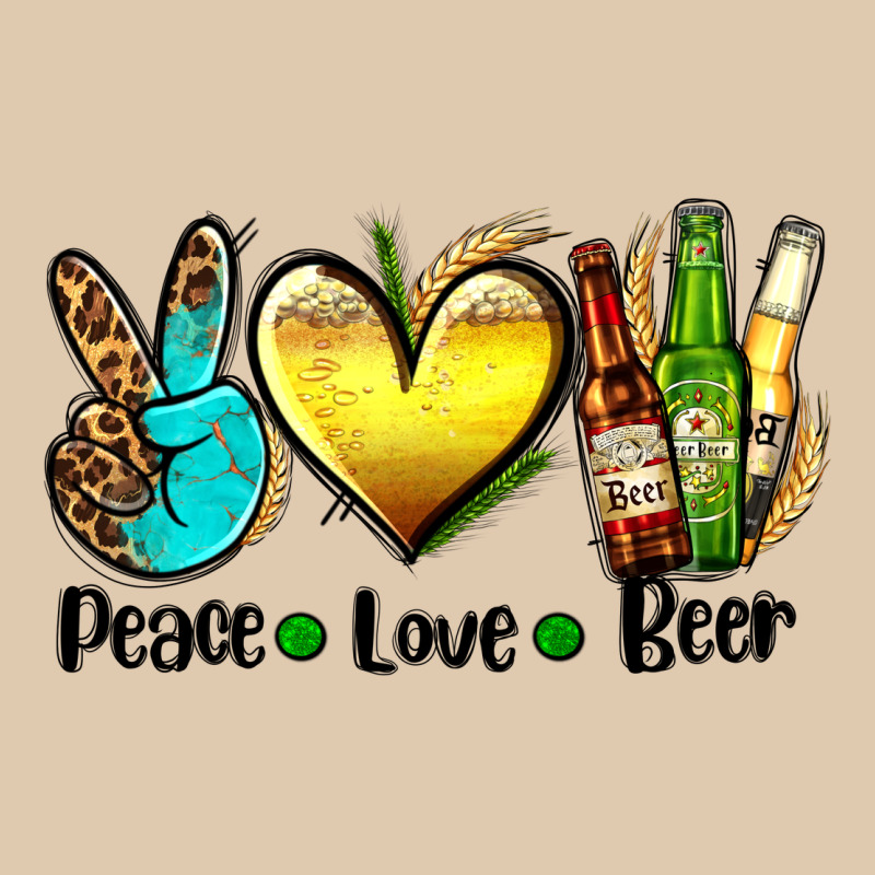 Peace Love Beer Heavyweight Sweatshirt by AdoDesignShop | Teevron