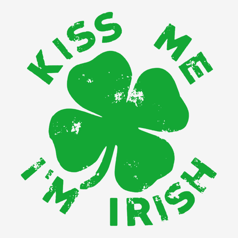 Kiss Me Im Irish Funny Saint Patrick Day Womens Urban Hoodie by linhVisuals | Teevron