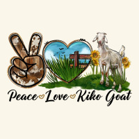 Peace Love Kiko Goat Premium Hoodie | Teevron