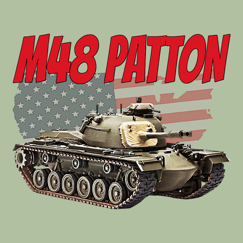 Cold War Battle Tank M48 Patton Gamer Urban Hoodie by linhVisuals | Teevron