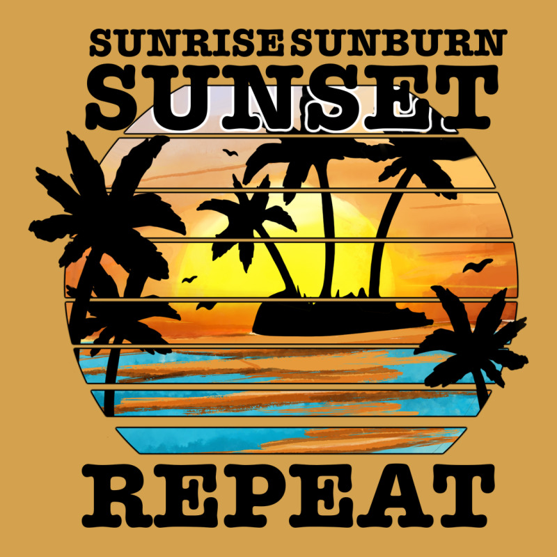 Sunrise Sunburn Sunset Repeat Urban Hoodie by JahusDesignShop | Teevron