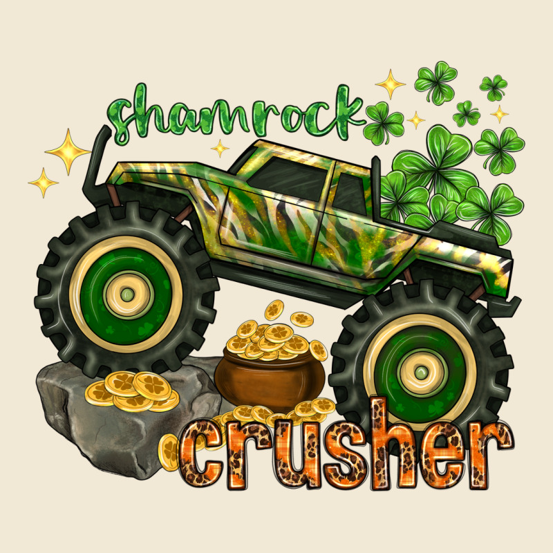 Shamrock Crusher St. Patrick's Day Ladies Tee by HowdyJamesFarm | Teevron