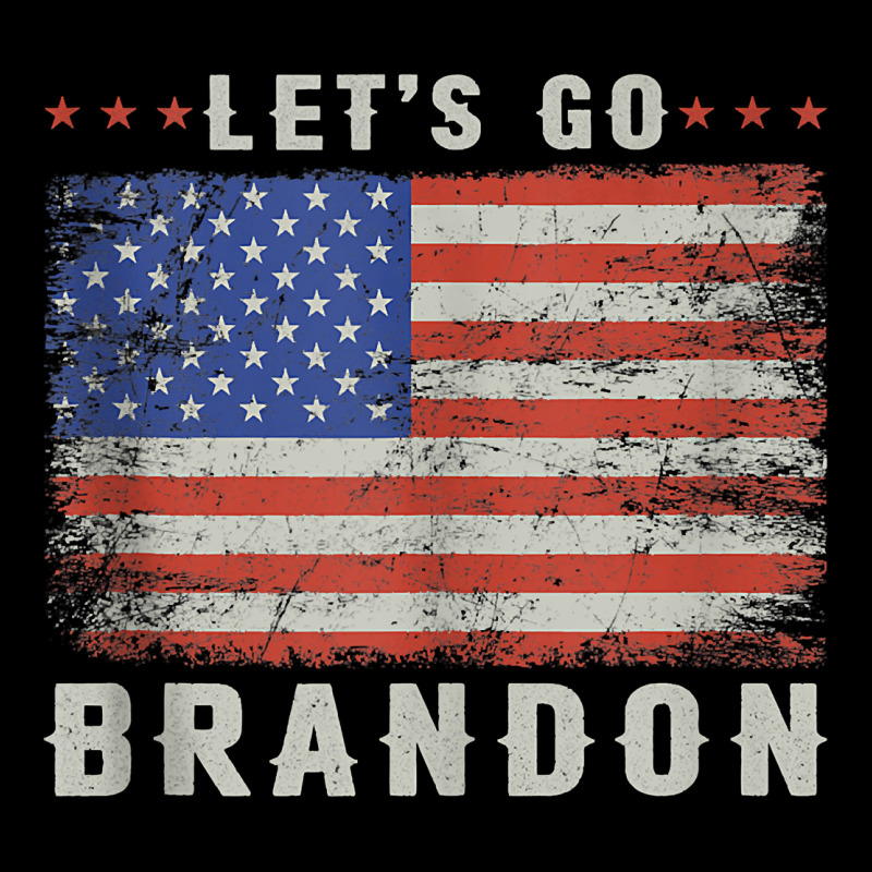 Let’s Go Brandon Funny Vintage American Flag Tank Top Urban Hoodie by linhVisuals | Teevron