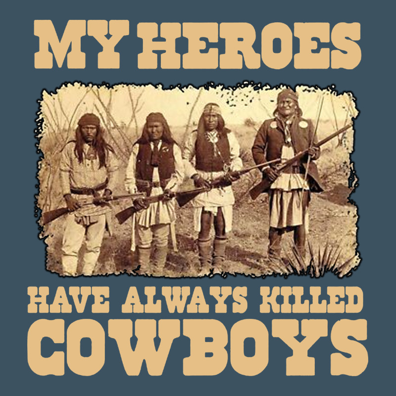 My Heroes Have Always Killed Cowboys Retro Urban Hoodie by linhVisuals | Teevron