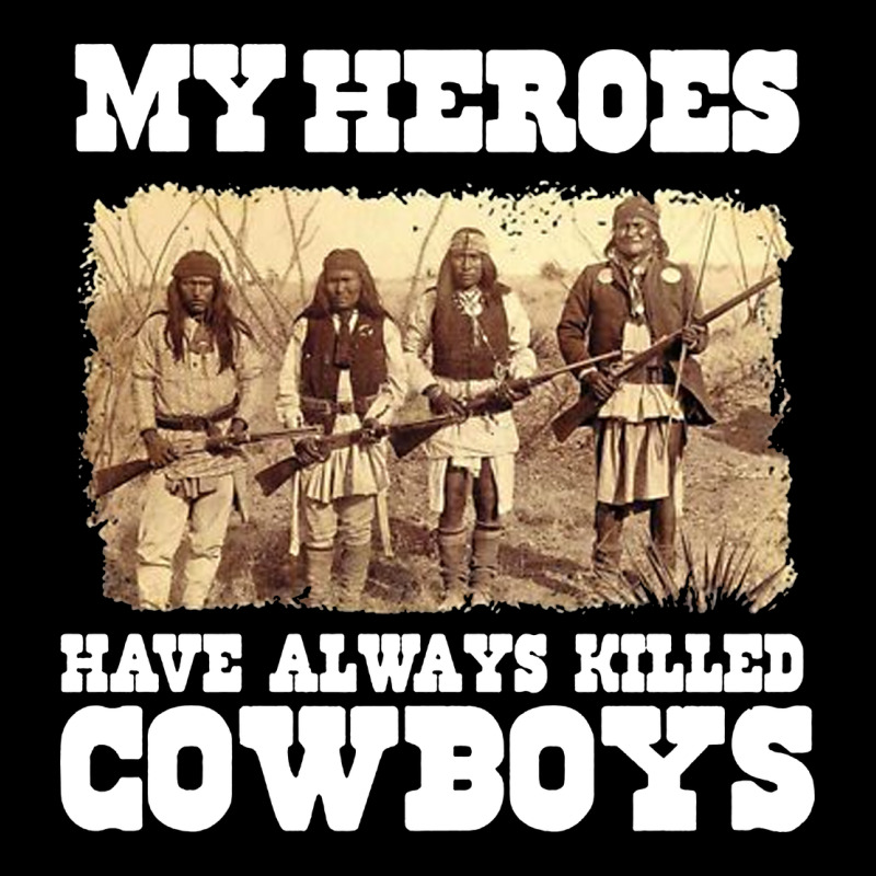 My Heroes Have Always Killed Cowboys Retro Urban Hoodie by linhVisuals | Teevron