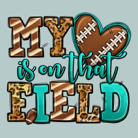 My Heart Is On That Field American Football Heavy Core Tee | Teevron