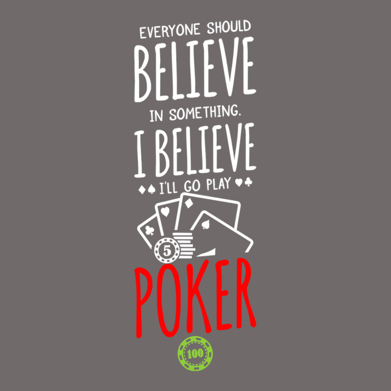 Poker Card Player Believe In Something Urban Hoodie by linhVisuals | Teevron