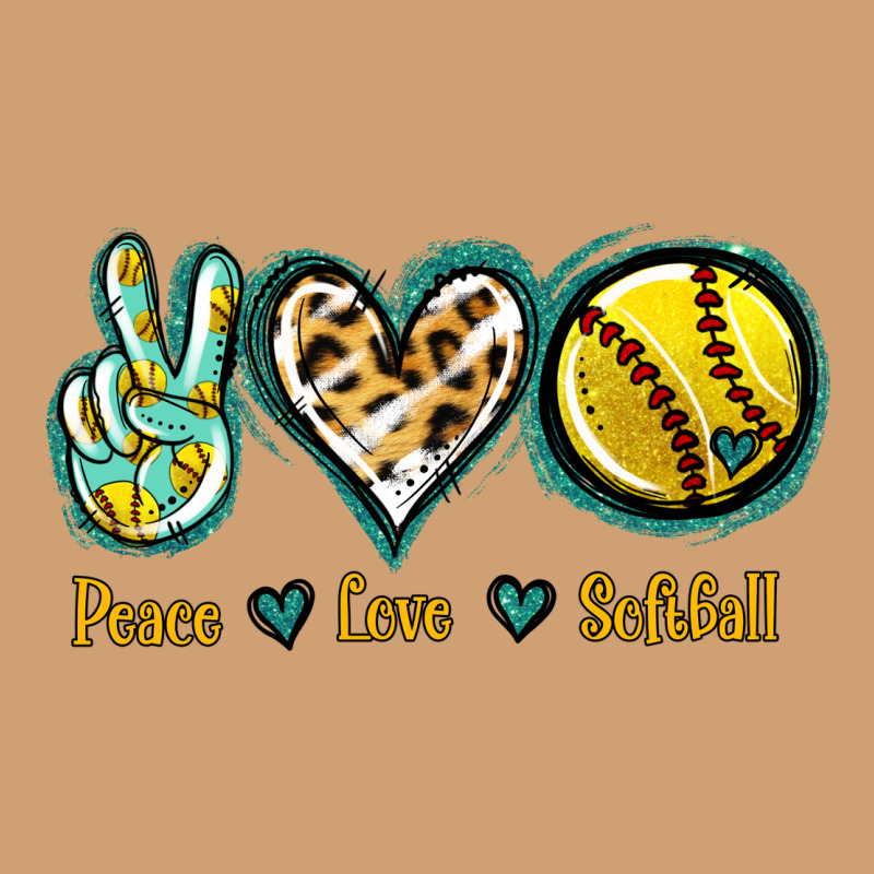Peace Love Softball Vintage Tee by Jasminsmagicworld | Teevron