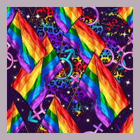 Lgbt Flag Seamless Pattern Vintage Tee | Teevron