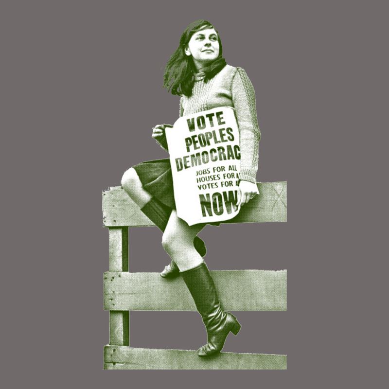 Bernadette Devlin Retro Irish Fanart Urban Hoodie by linhVisuals | Teevron