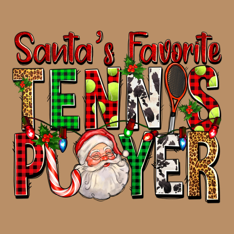 Santa's Favorite Tennis Player For Christmas Vintage Hoodie by FaDigitalArtStudio | Teevron