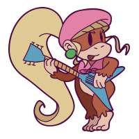 cute guitarist dixie kong | Teevron
