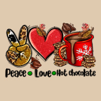 Peace Love  Hot Chocolate Heavyweight Sweatshirt | Teevron