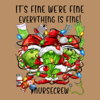 It's Fine We're Fine Everythıng Is Fine! Nursecre Vintage Hoodie | Teevron