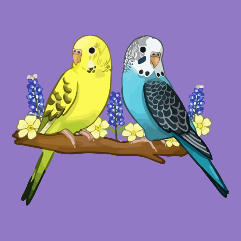 Cute Budgies Urban Hoodie by linhVisuals | Teevron