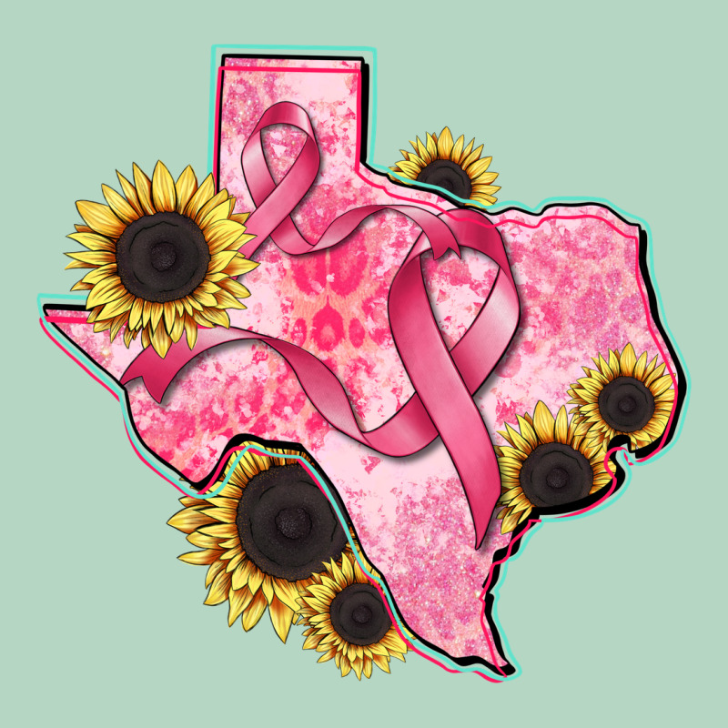 Texas Map Breast Cancer Classic Tee by CowGirlArtShop | Teevron
