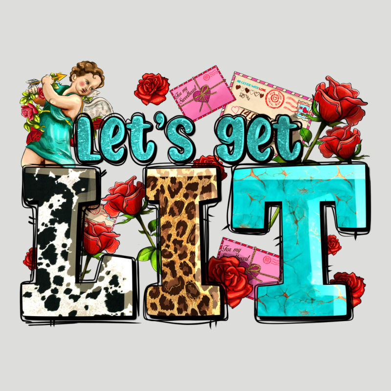 Valentines Day Lets Get Lit Zipper Hoodie by AdoDesignShop | Teevron