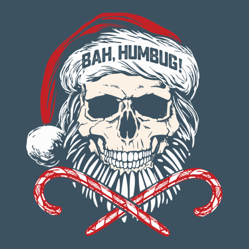 Bah Humbug Skull Santa Hat Christmas Funny Quote Urban Hoodie by linhVisuals | Teevron