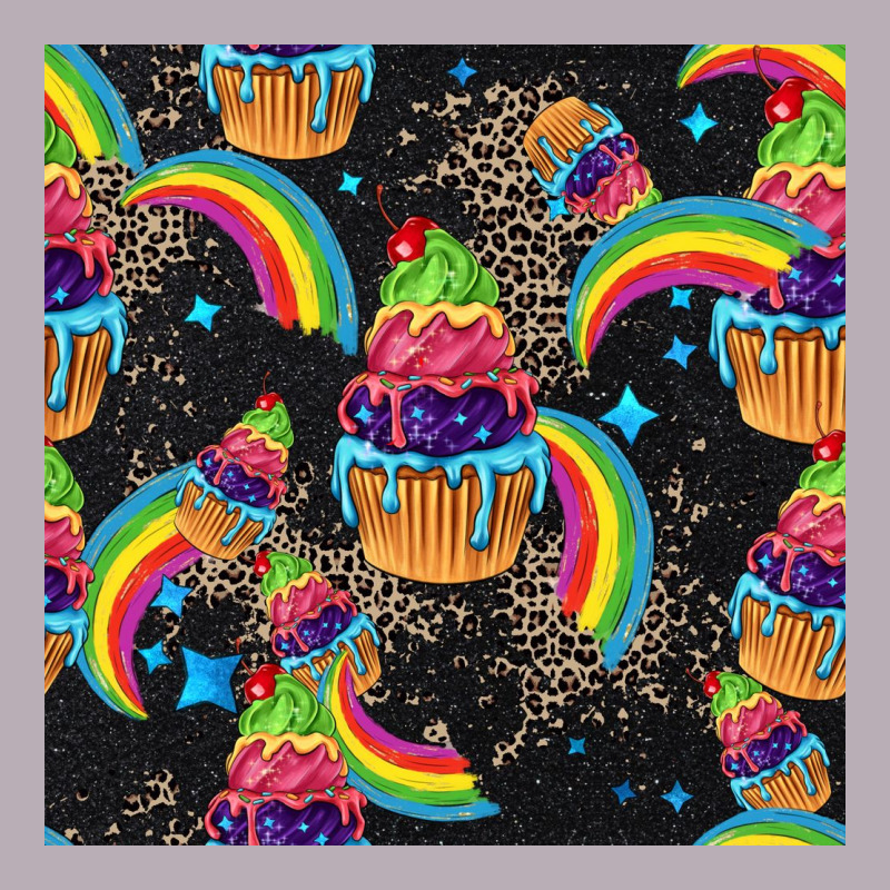 Pride Cupcake Seamless Pattern Vintage Tee by FaDigitalArtStudio | Teevron