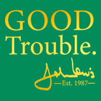 Good Trouble John Lewis Signature Urban Hoodie | Teevron