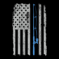 Fishing American Flag Vintage Fishing Rod Patriotic 4ht Of July Gift F Urban Hoodie | Teevron