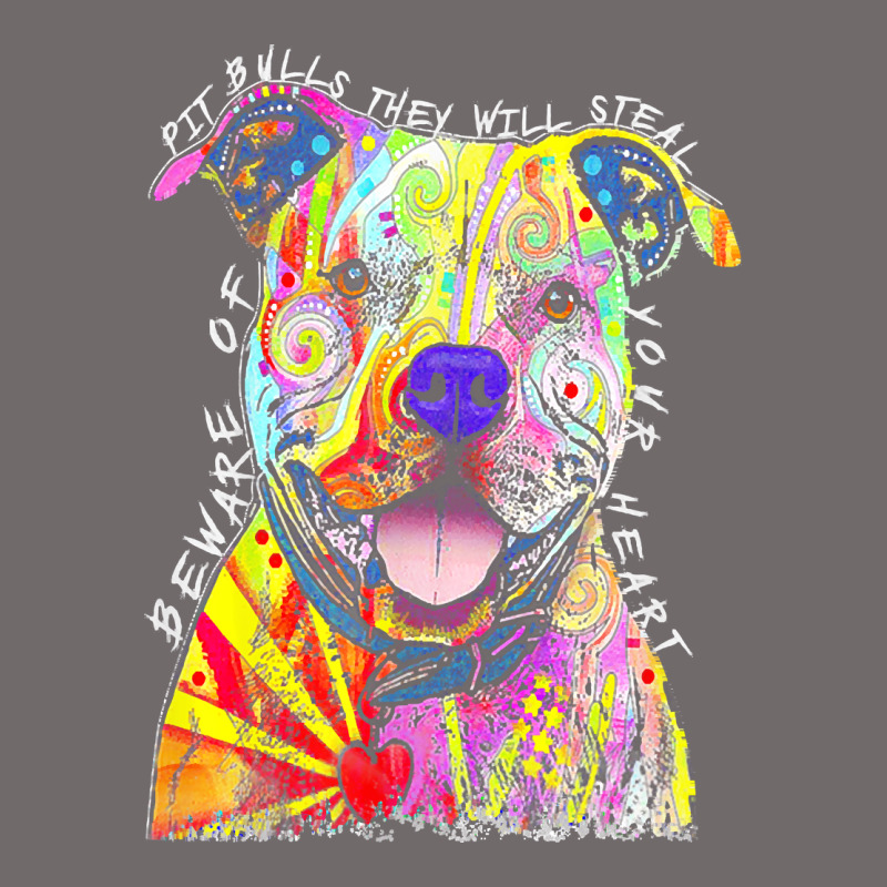 Pitbull T  Shirt Beware Of Pitbulls They Will Steal Your Heart T  Shir Urban Hoodie by linhVisuals | Teevron