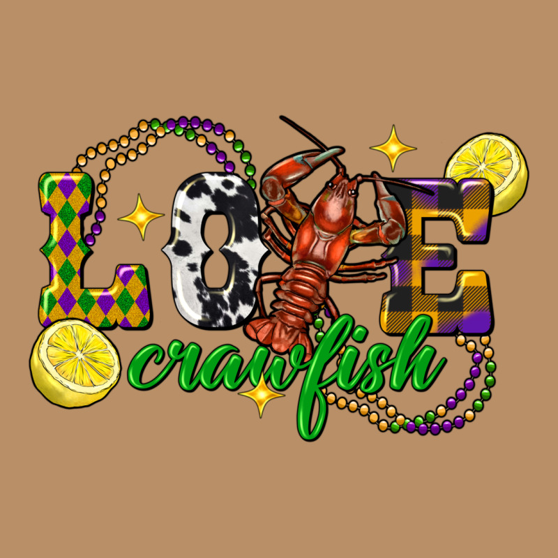 Mardi Gras Love Crawfish Vintage Hoodie by FaDigitalArtStudio | Teevron