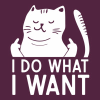 I Do What I Want Cat Giving A Finger Funny Middle Finger Rude Graphic Urban Hoodie | Teevron