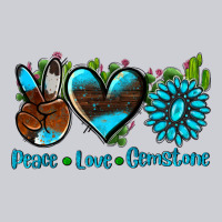 Peace Love  Gemstone Heavyweight Sweatshirt | Teevron