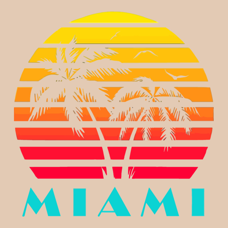 Miami 80s Sunset Urban Hoodie by linhVisuals | Teevron