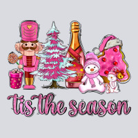 Tis The Season Pink Christmas Zipper Hoodie | Teevron