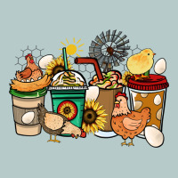 Chicken Coffee Cups Heavy Core Tee | Teevron