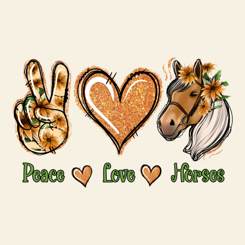 Peace Love Horses Vintage Tee by Jasminsmagicworld | Teevron