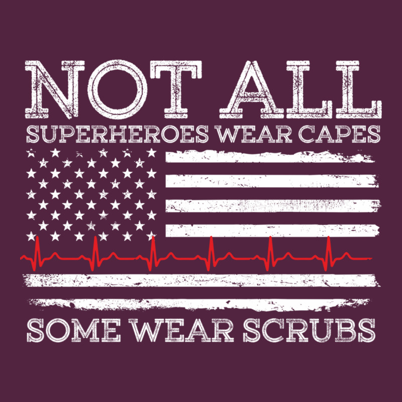 Nurses Not All Superheroes Wear Caps Some Wear Scrubs Nurse Supportive Urban Hoodie by linhVisuals | Teevron