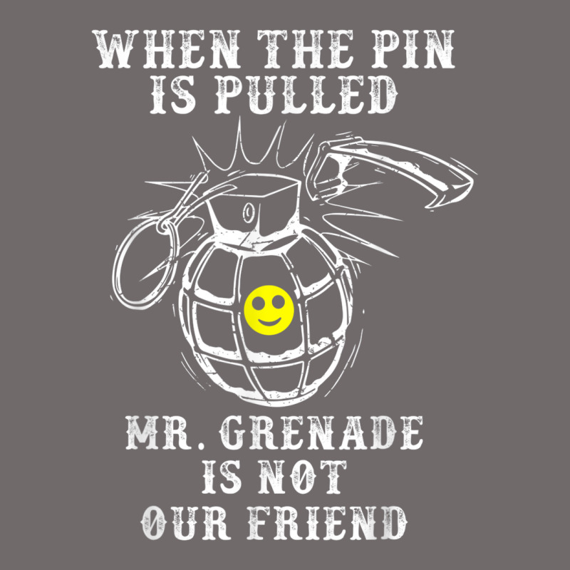 Military Mr Grenade Is Not Our Friend Urban Hoodie by linhVisuals | Teevron