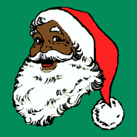 Black Santa Claus Christmas Urban Hoodie | Teevron