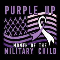 Purple Up Month Of The Military Child Urban Hoodie | Teevron