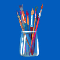 Paint Brushes Urban Hoodie | Teevron
