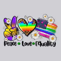 Peace Love  Equality Heavyweight Sweatshirt | Teevron