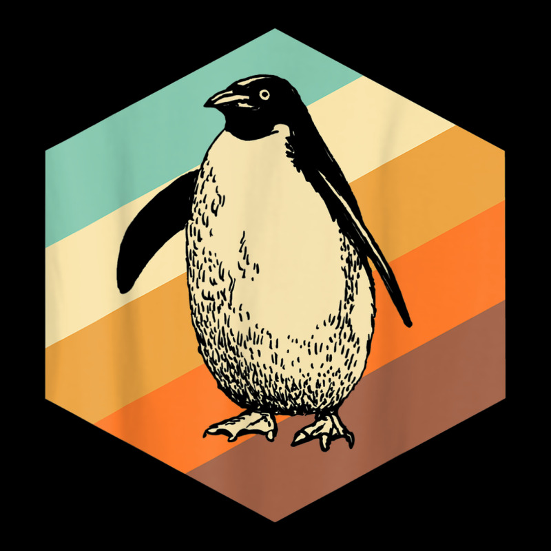 Penguin Retro Vintage Style Penguin Urban Hoodie by linhVisuals | Teevron