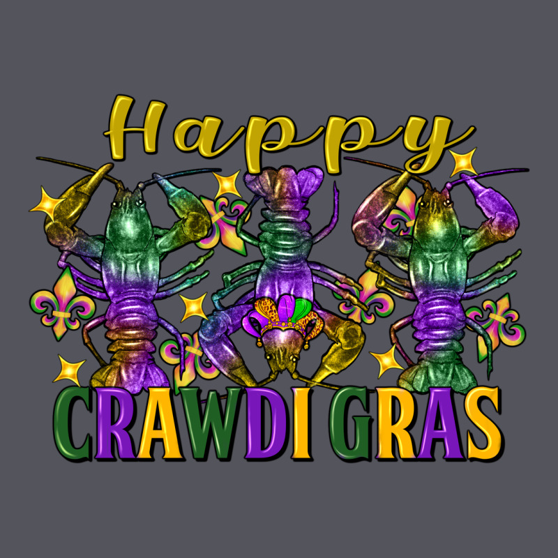 Happy Crawdi Gras Mardi Gras Crawfish Vintage Hoodie by FaDigitalArtStudio | Teevron