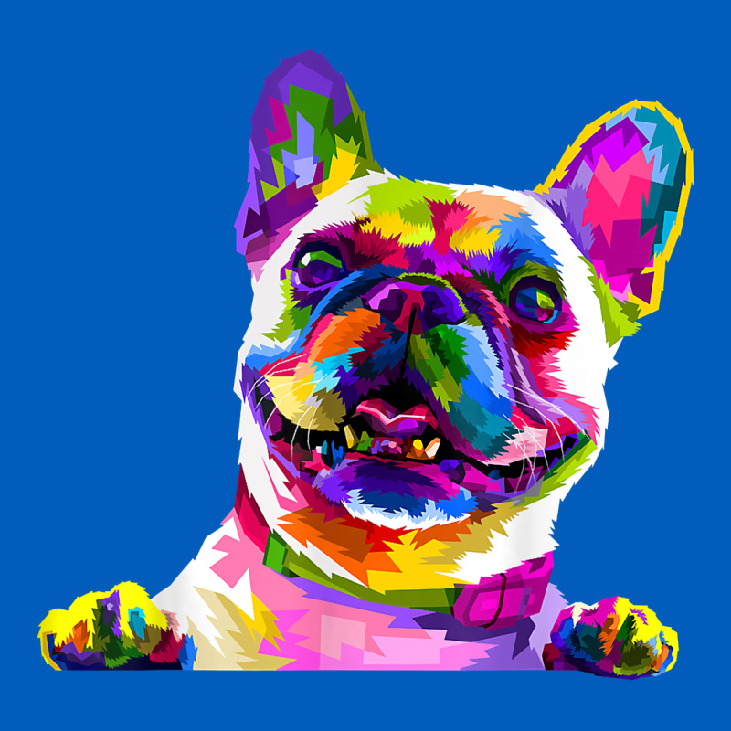 Frenchie French Bulldog Pop Art Portrait Bouledogue T Shirt Urban Hoodie by linhVisuals | Teevron
