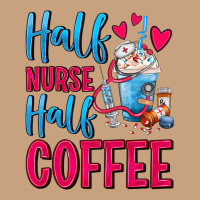 Half Nurse Half Coffee Vintage Tee | Teevron