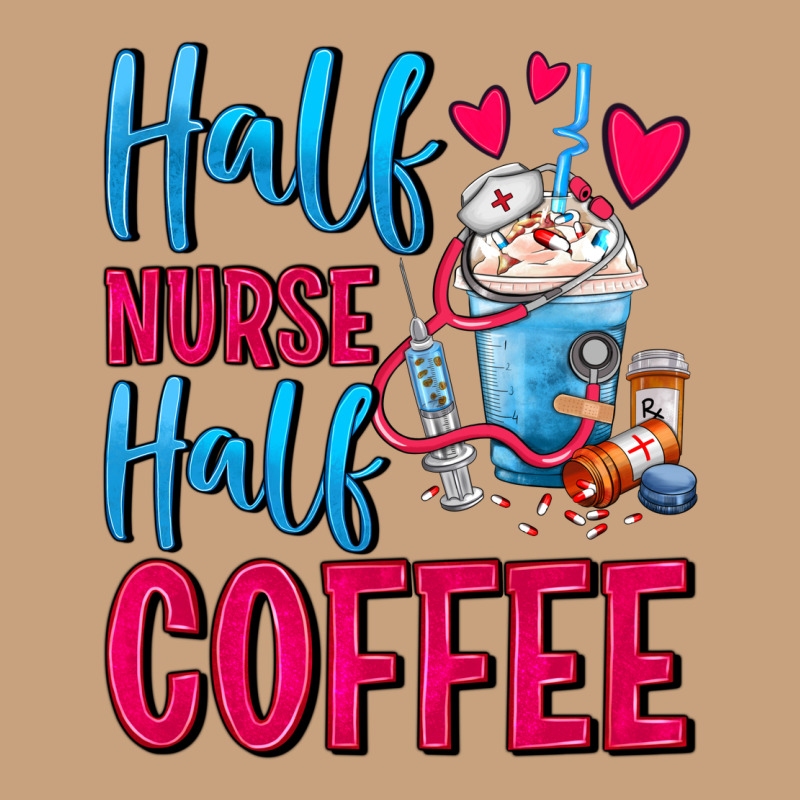 Half Nurse Half Coffee Vintage Tee by FaDigitalArtStudio | Teevron