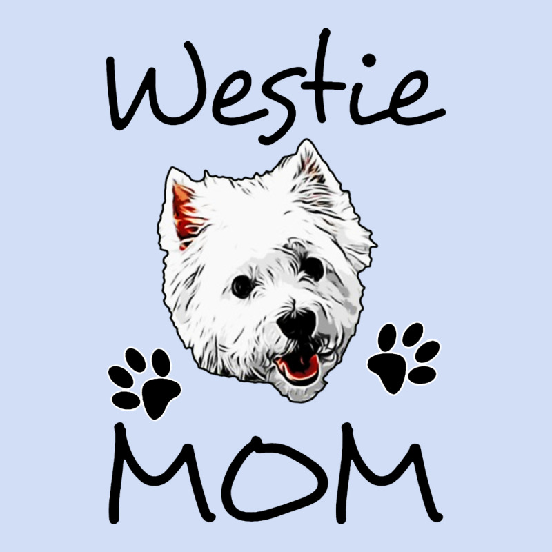 Westie Mom Dog Mama West Highland Terrier Dog Urban Hoodie by linhVisuals | Teevron