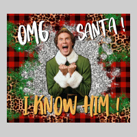 Omg Santa I Know Him Elf Premium Tee | Teevron