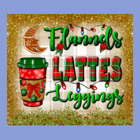 Flannels Lattes Leggings Tumbler Long Sleeve Tee | Teevron