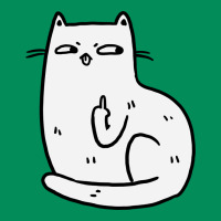 Cat Giving The Finger Urban Hoodie | Teevron